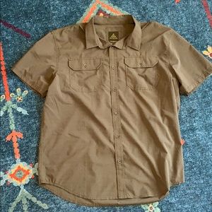 Men’s Prana short sleeve button down size XL